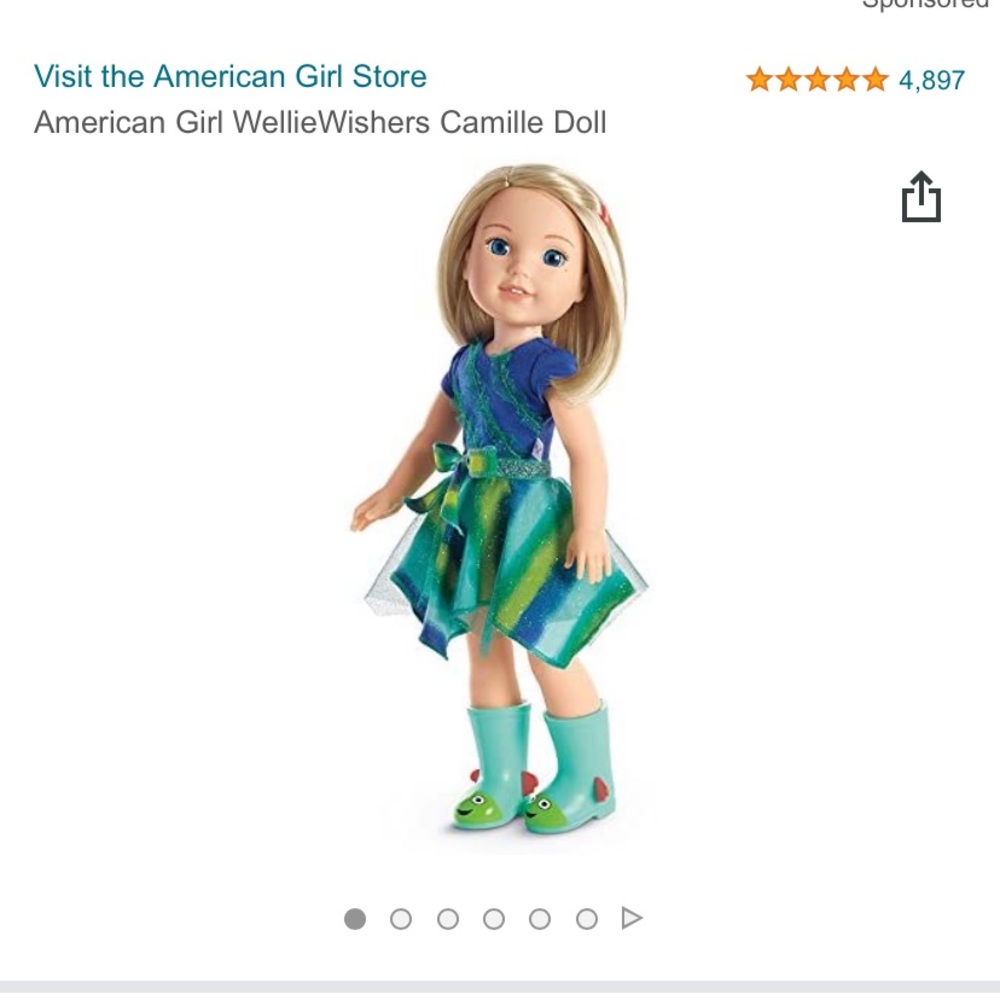 American Girl Wellie Wisher Camille